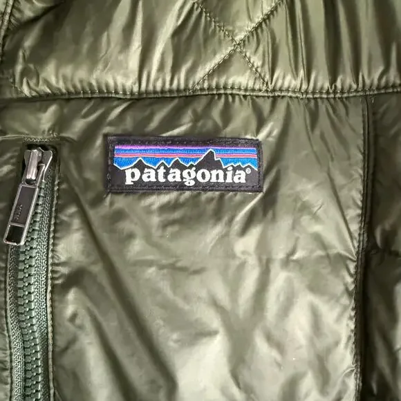 Patagonia Parka Nomad Green Jacket Size Small - Picture 12 of 14